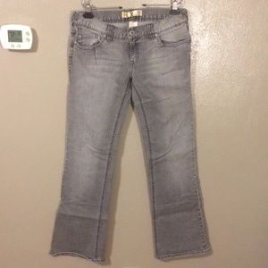 Grey Roxy bootcut jeans